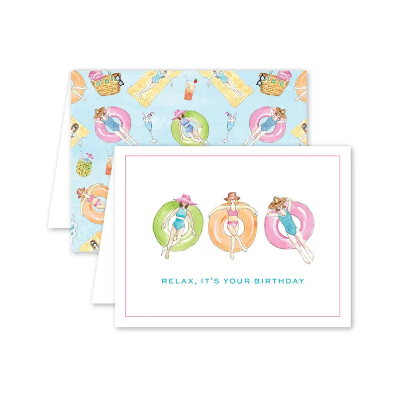 Cabana Birthday Card