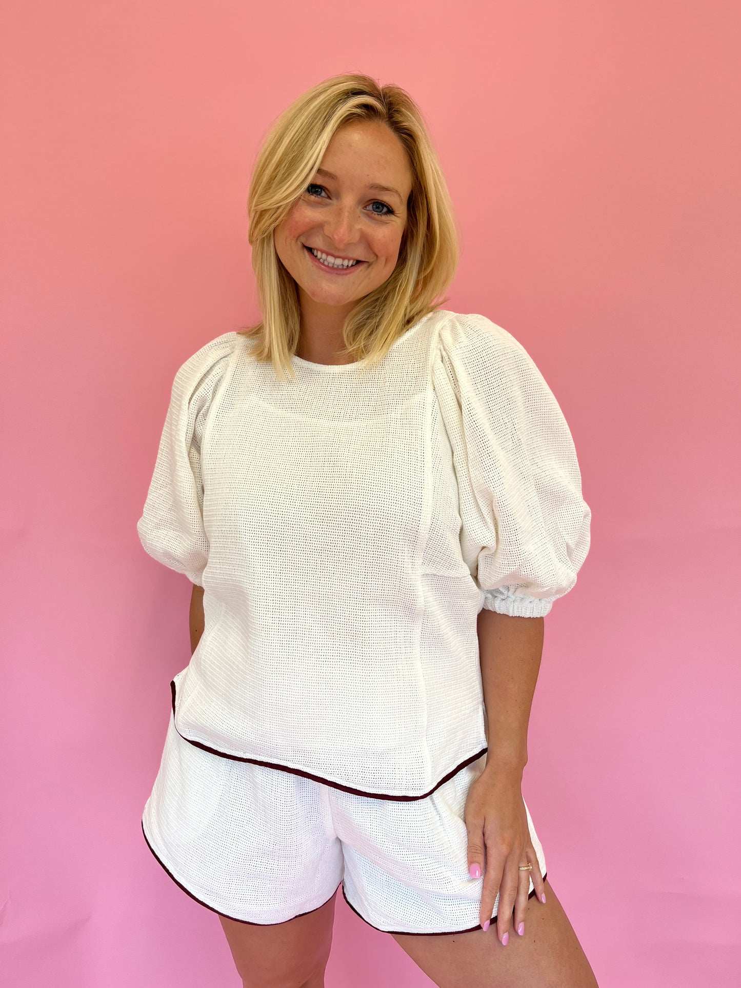 Lottie Top - Coconut
