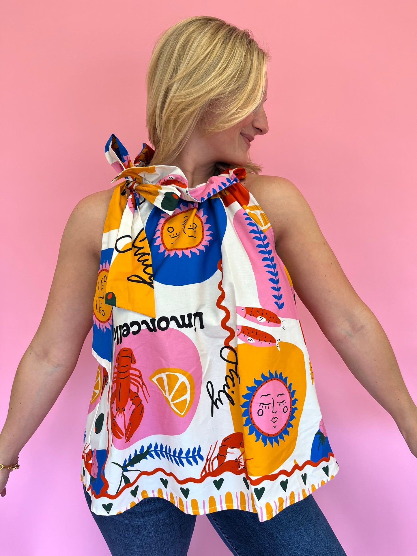 Bridget Bow Sicily Calls Top