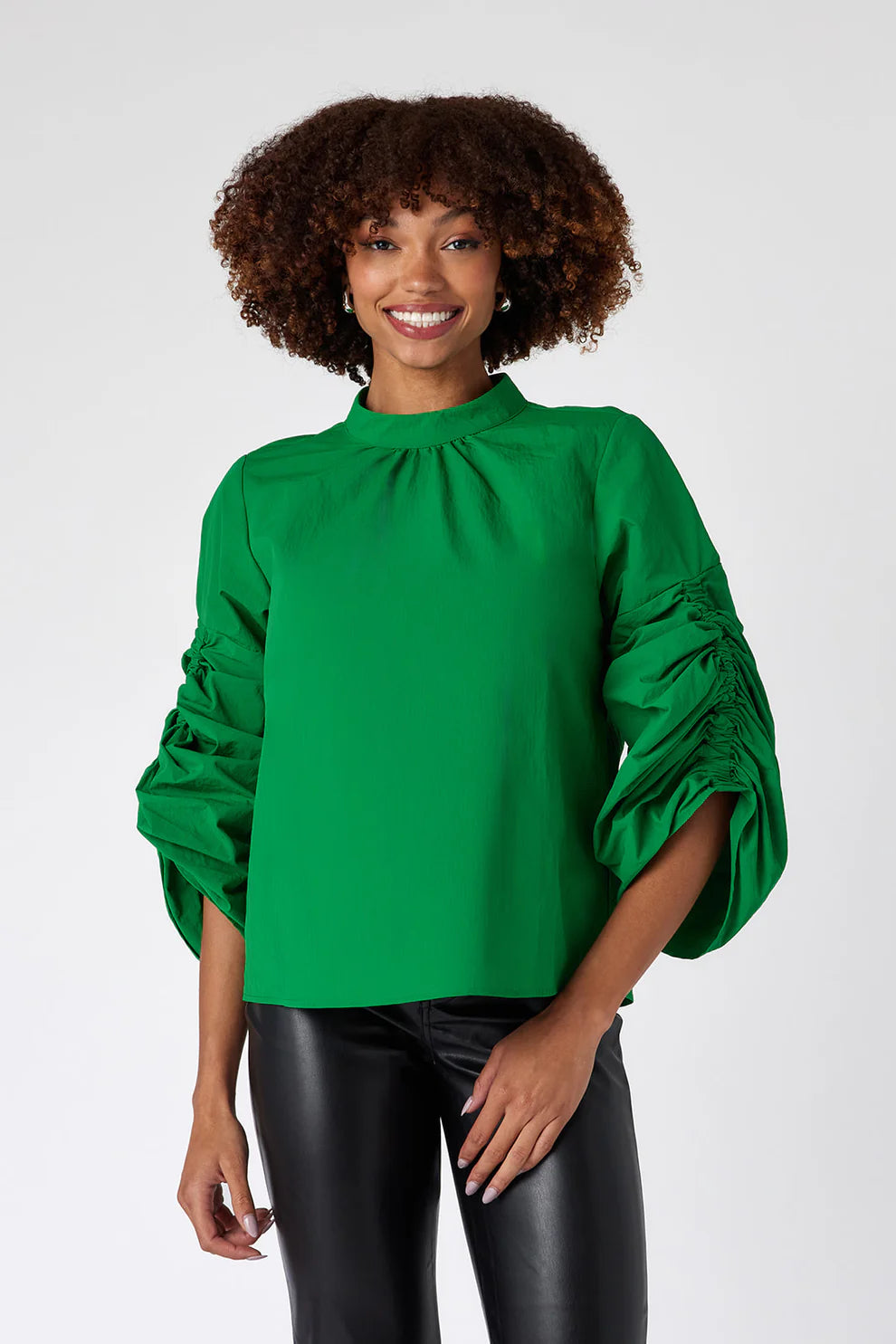 Sibyl Blouse - Kelly Green