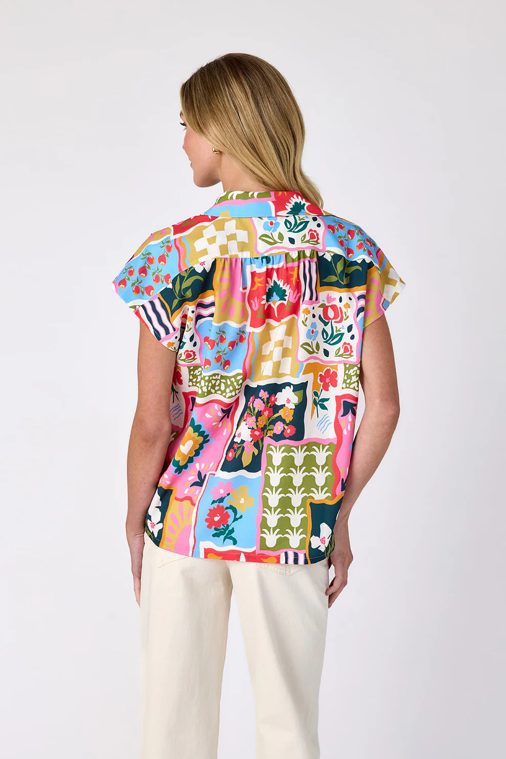Scout Button Up Top - Seedlings