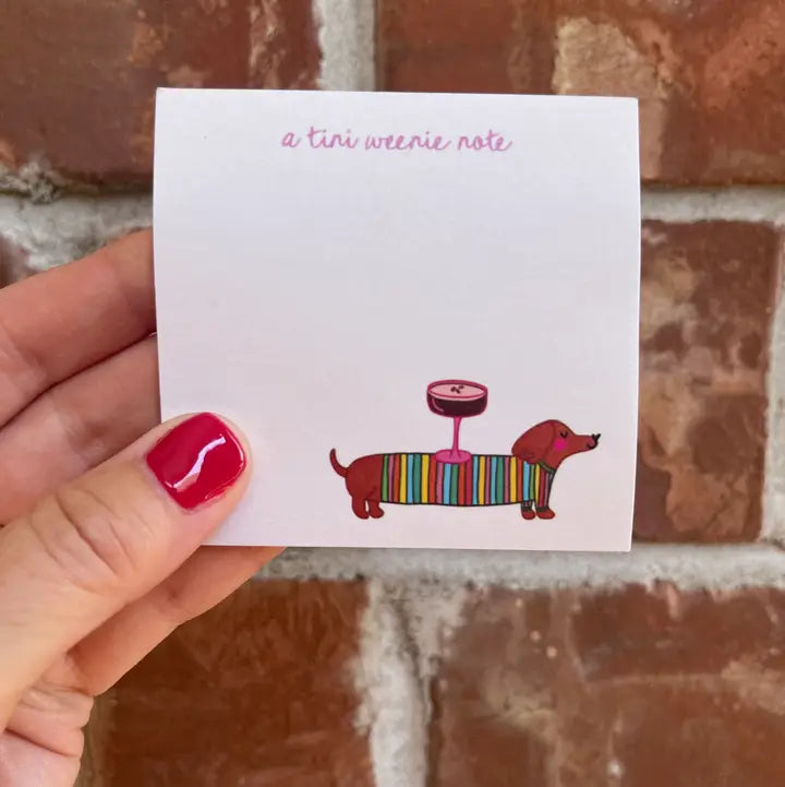 A Tini Weenie Note
