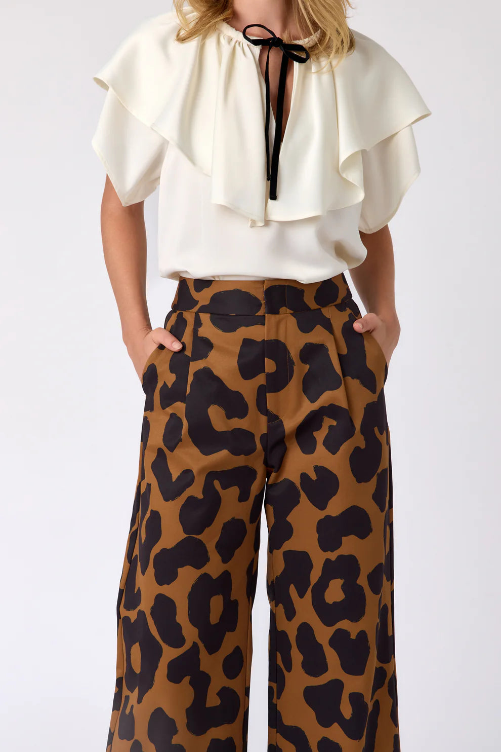 Cora Trouser - Leopard Den