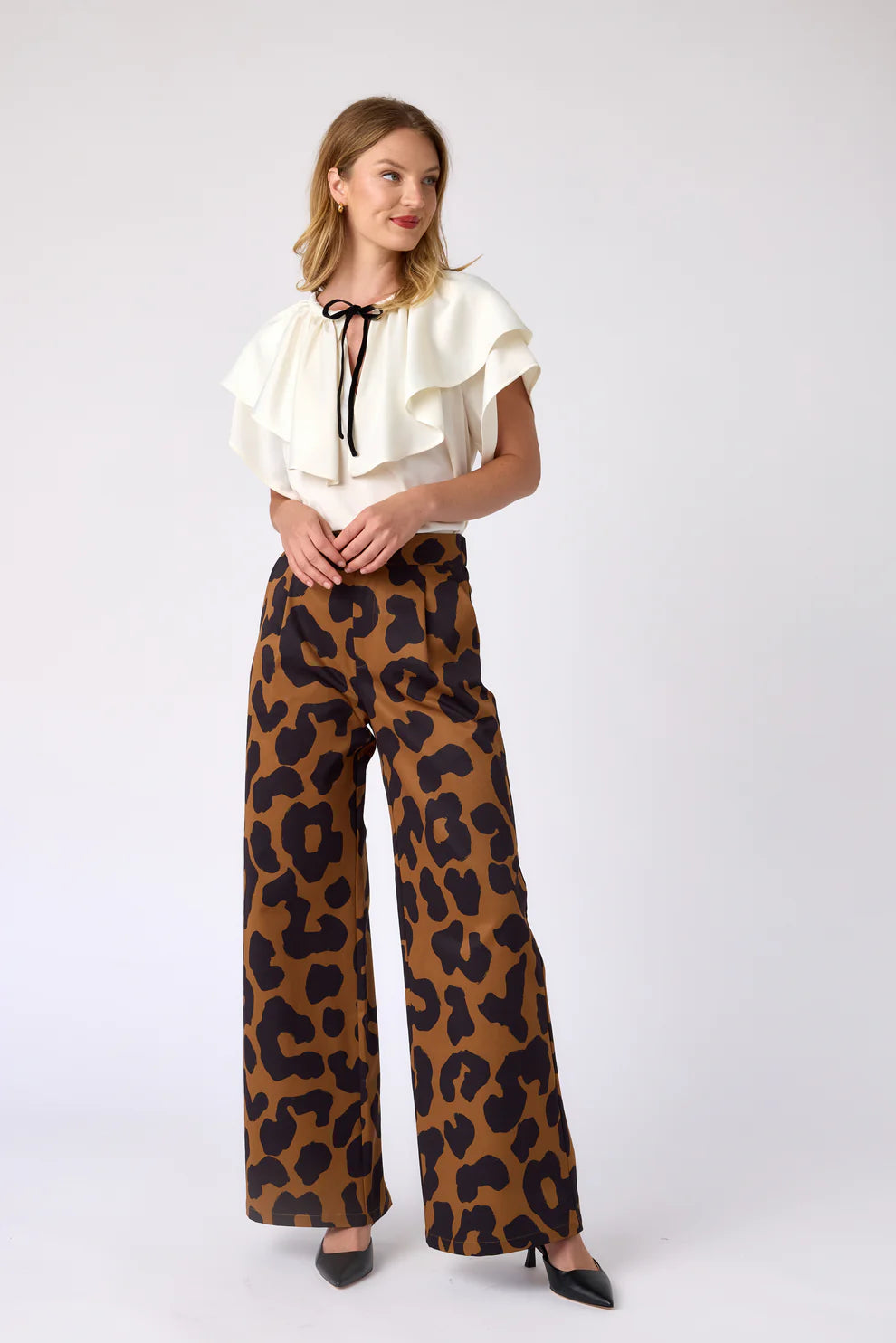 Cora Trouser - Leopard Den