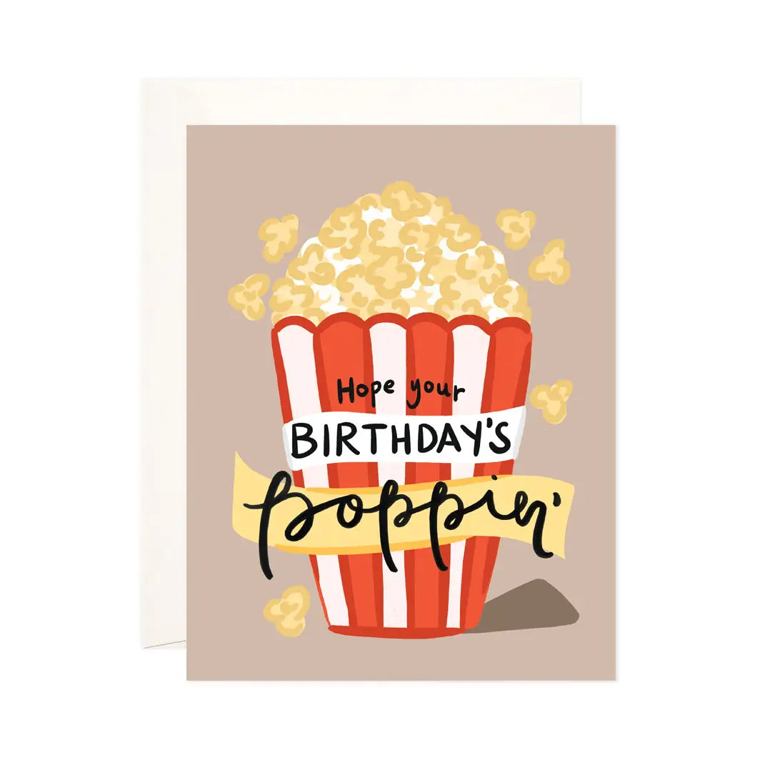 Poppin' Birthday Card