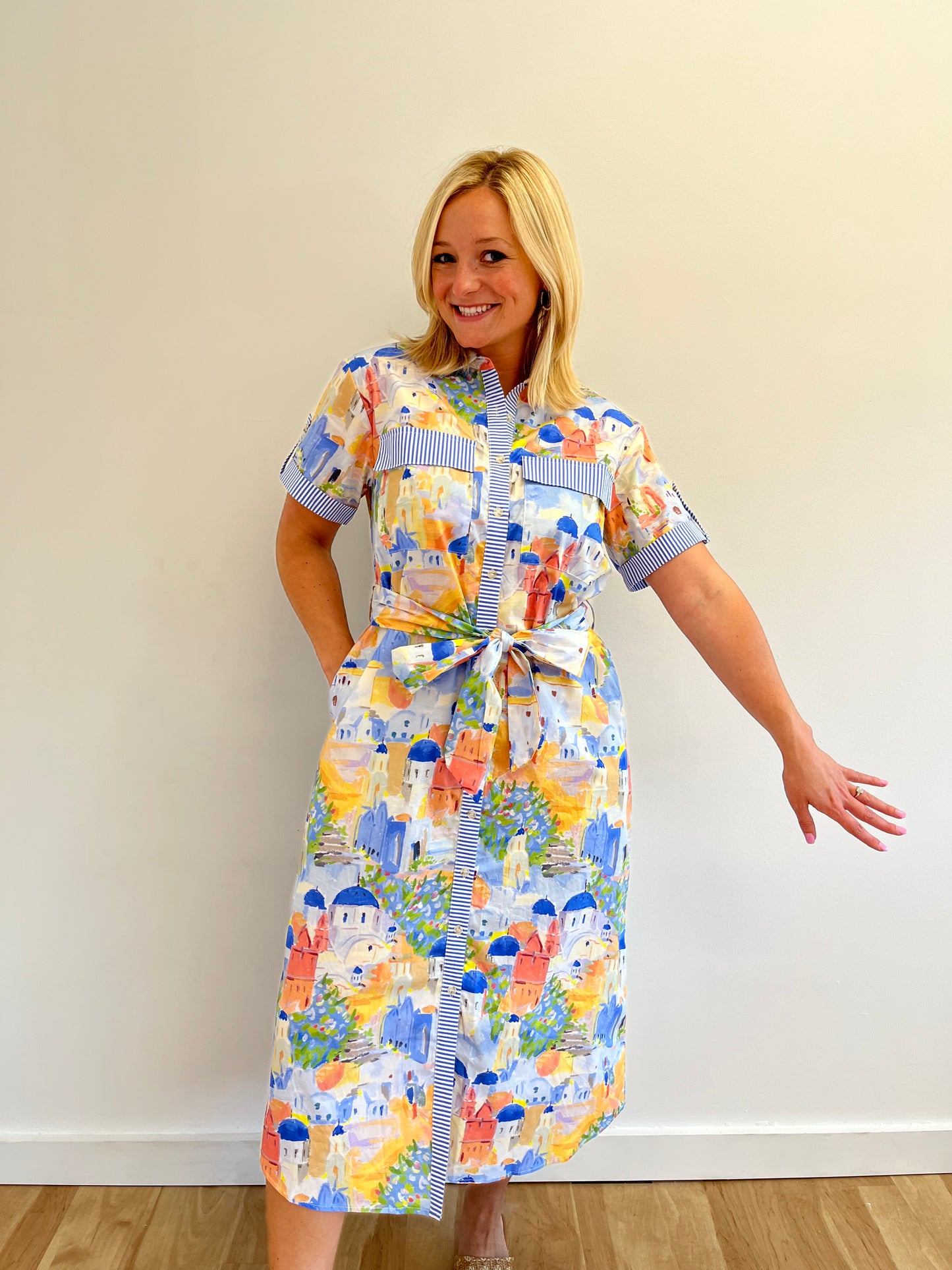 Amalfi Button Up Dress