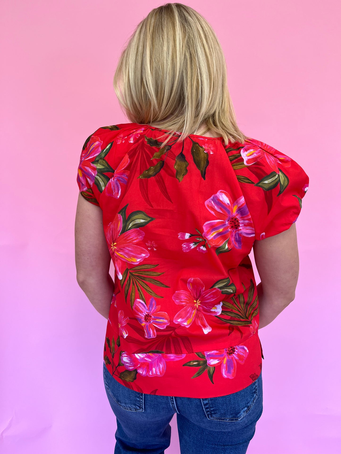 Amy Sweet Summer Floral Top