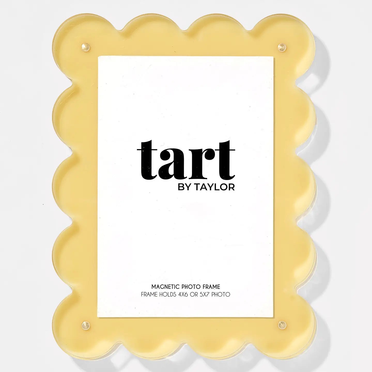 Butter Yellow Large Acrylic Picture Frame