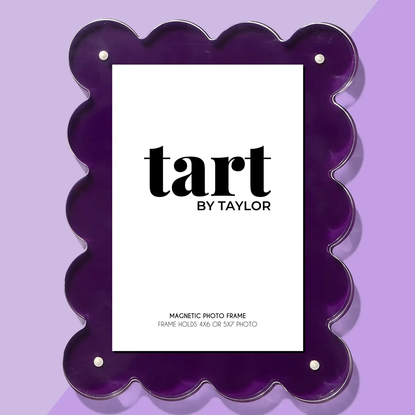 Plum Acrylic Picture Frame