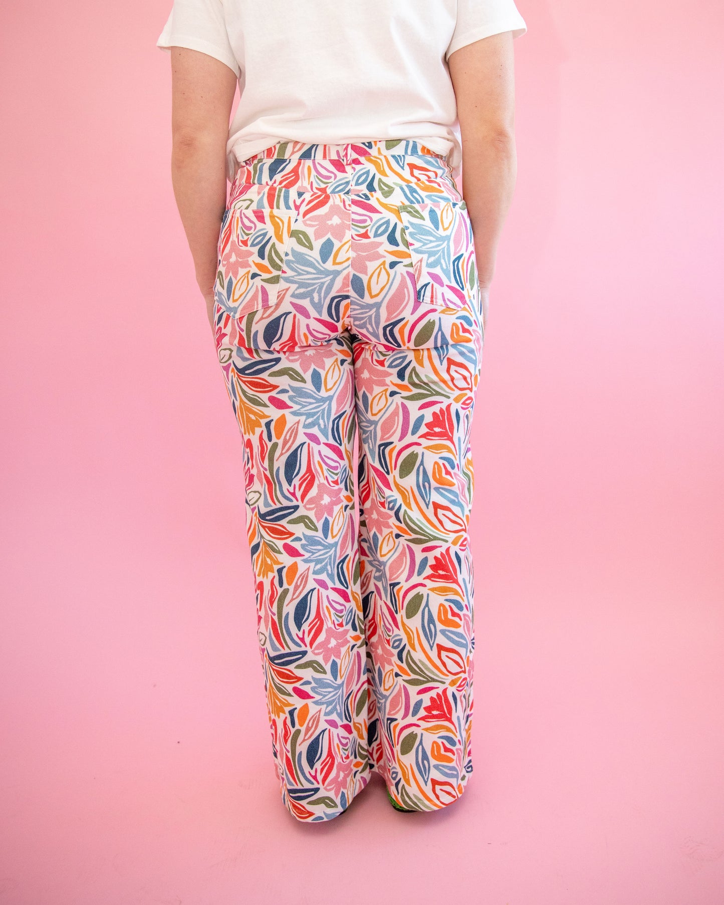Tori Colorful Floral Pant