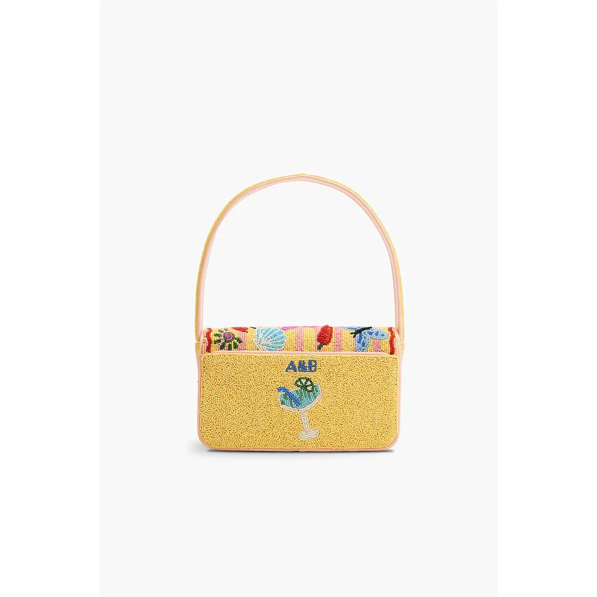 Riveria Chic "La Dolce Vita" Beaded Shoulder Bag