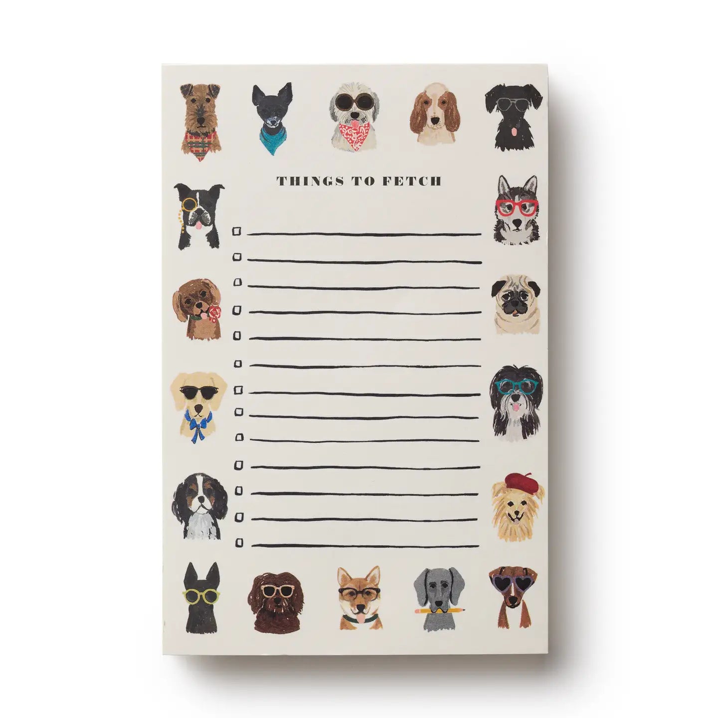 Things to Fetch Dog Notepad