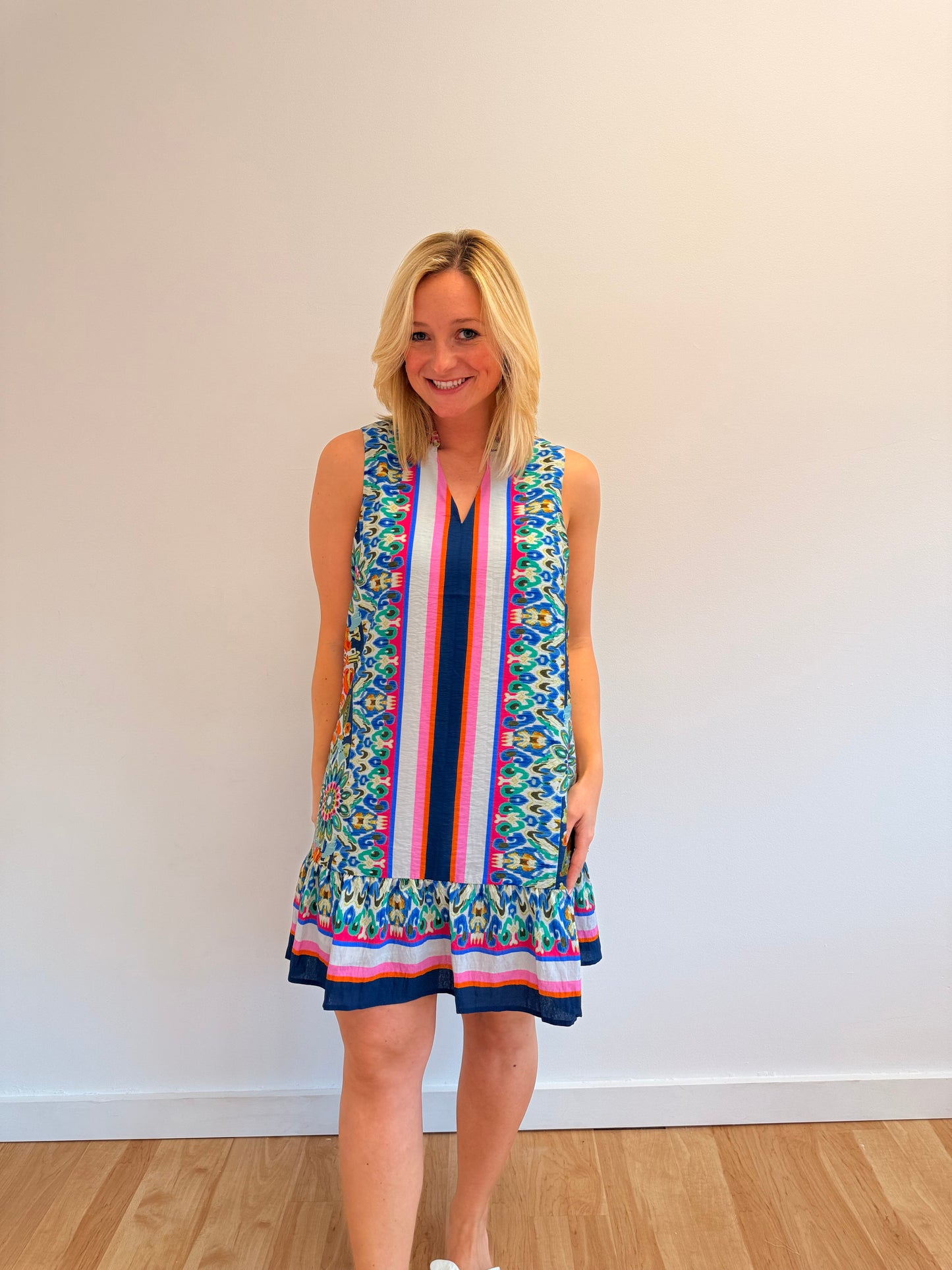 Taylor Floral Sleeveless Dress