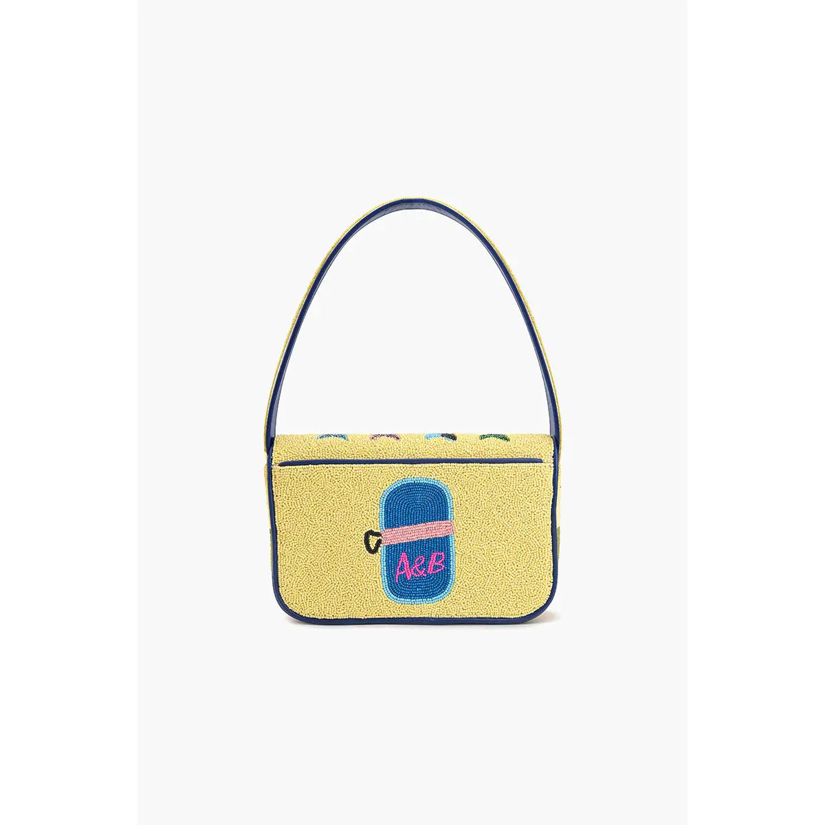 Fish Tales Beaded Shoulder Bag