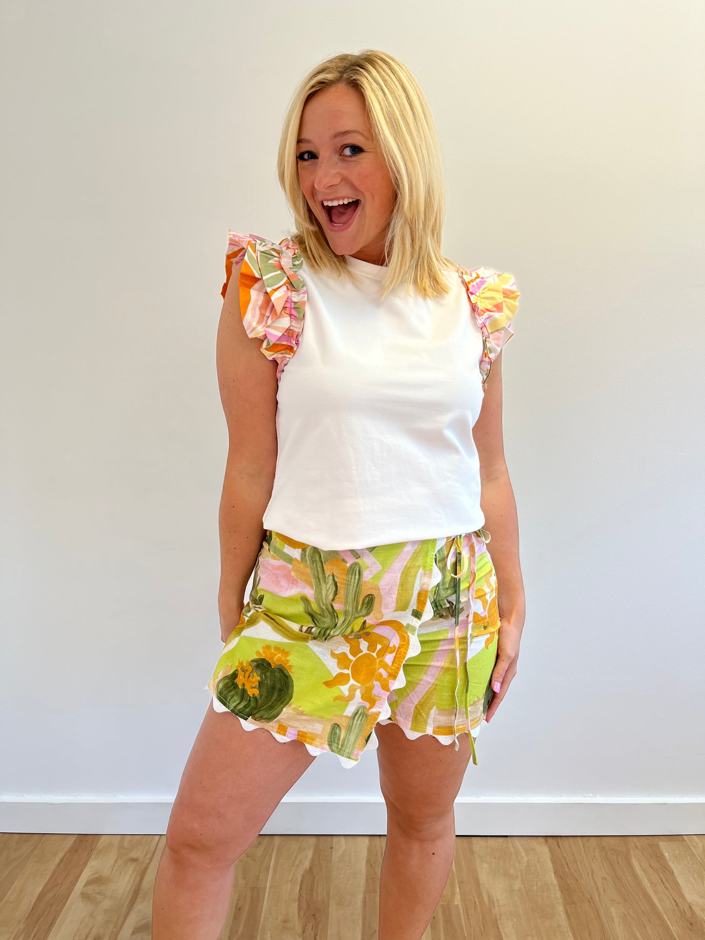Aria Ric-Rac Skort