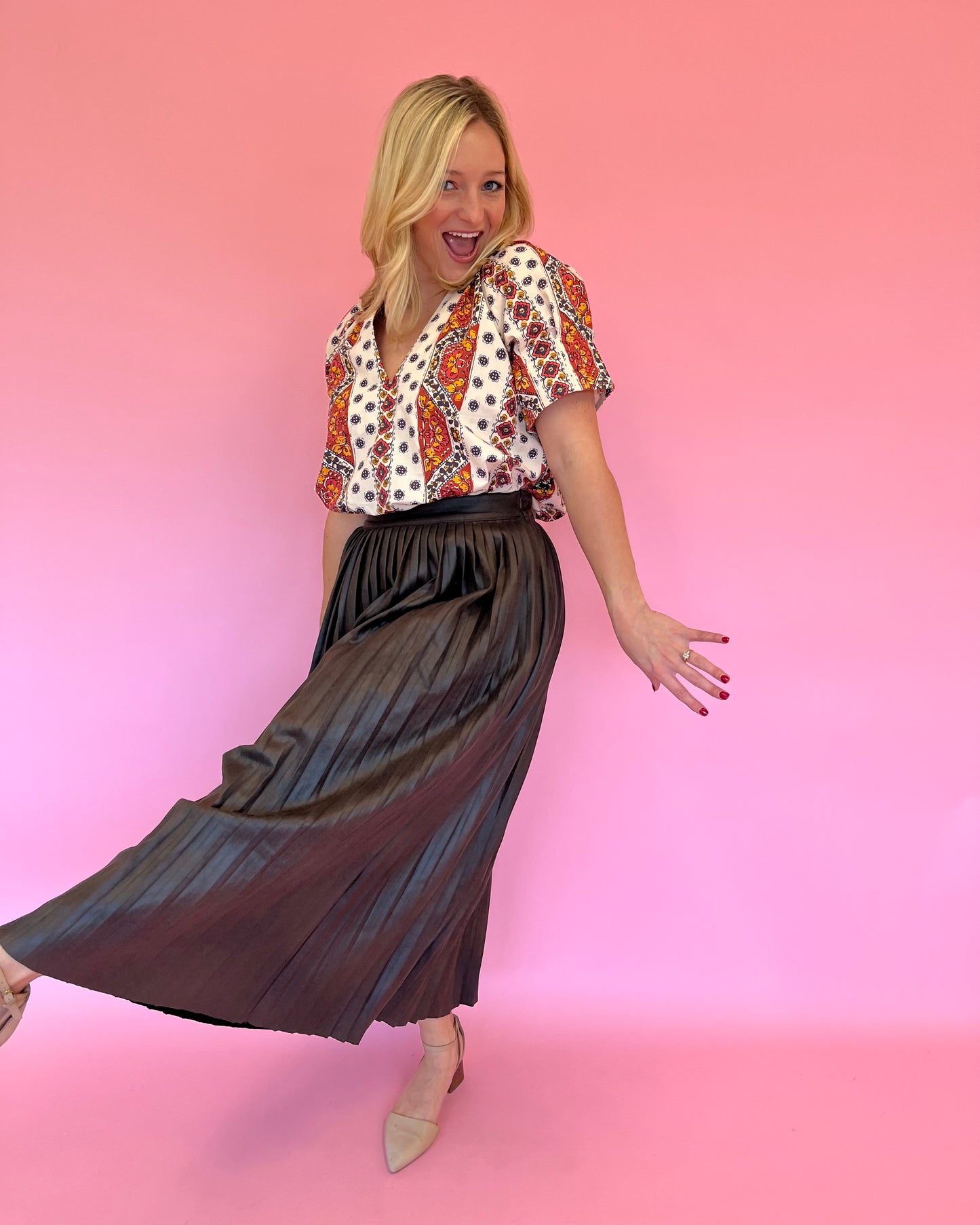 Lorelai Chocolate Skirt