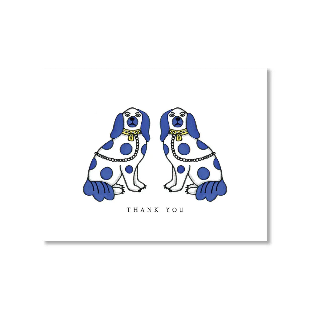 Staffordshire Thank You Card