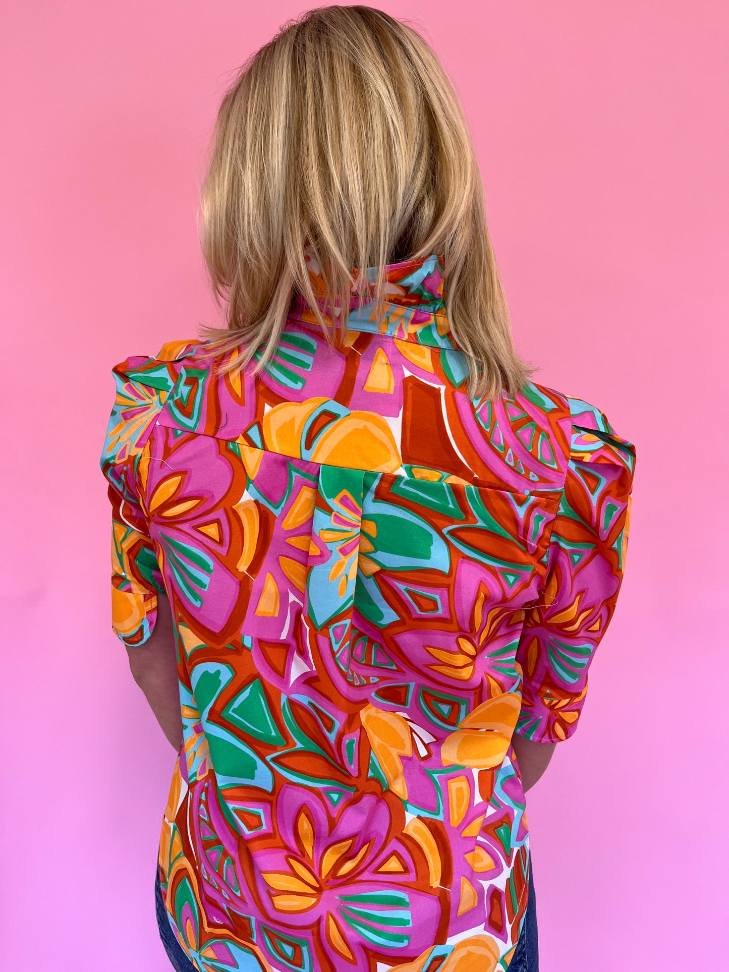 Jodie Bloom Ruffle Top