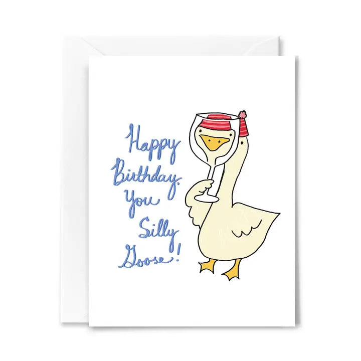 Silly Goose Birthday Card