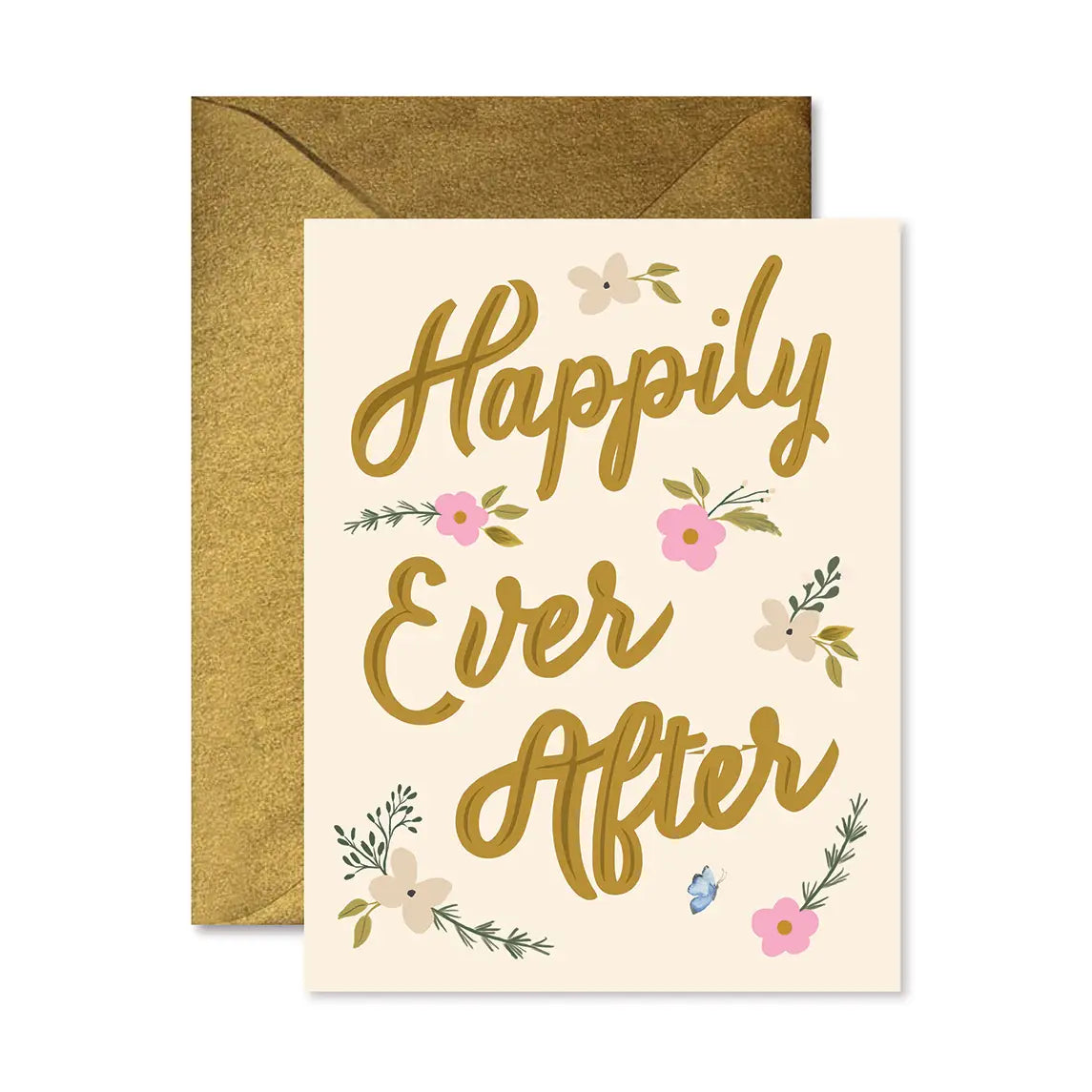 Happily Ever After Wedding Card