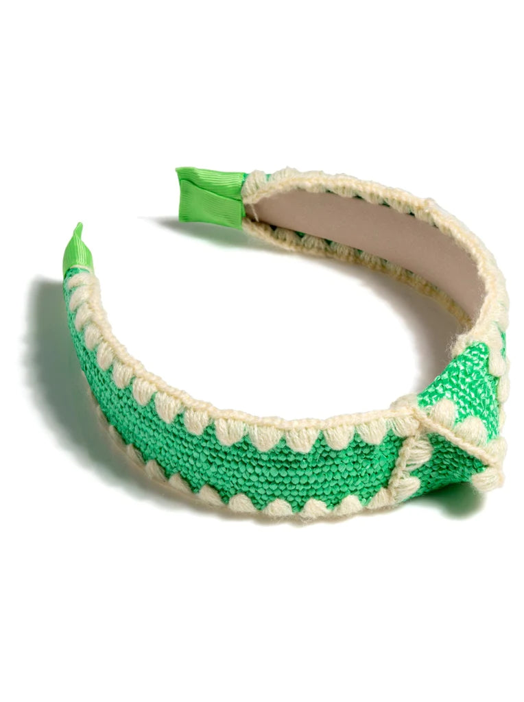 Caroline Green Knotted Headband