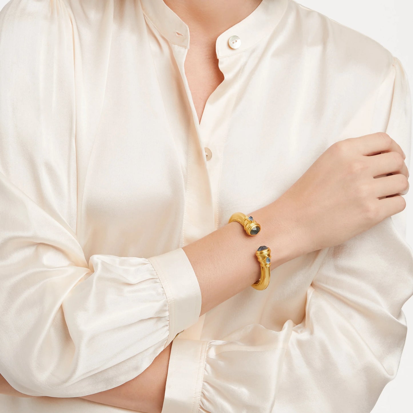 Cannes Demi Cuff - Iridescent Strawberry