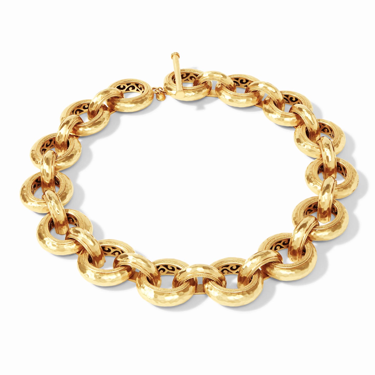 Cannes Link Necklace - Gold