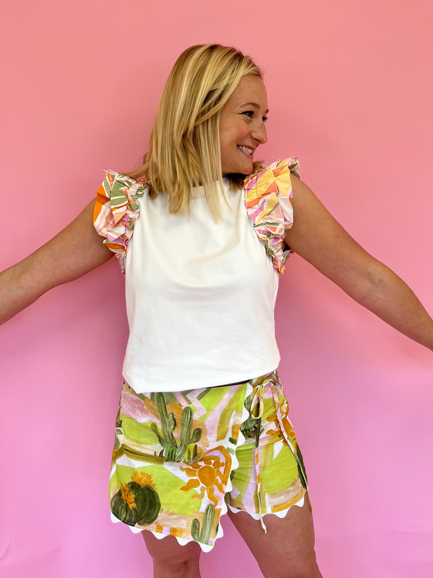 Aria Ric-Rac Skort