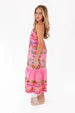 Landon Pink Embroidered Dress