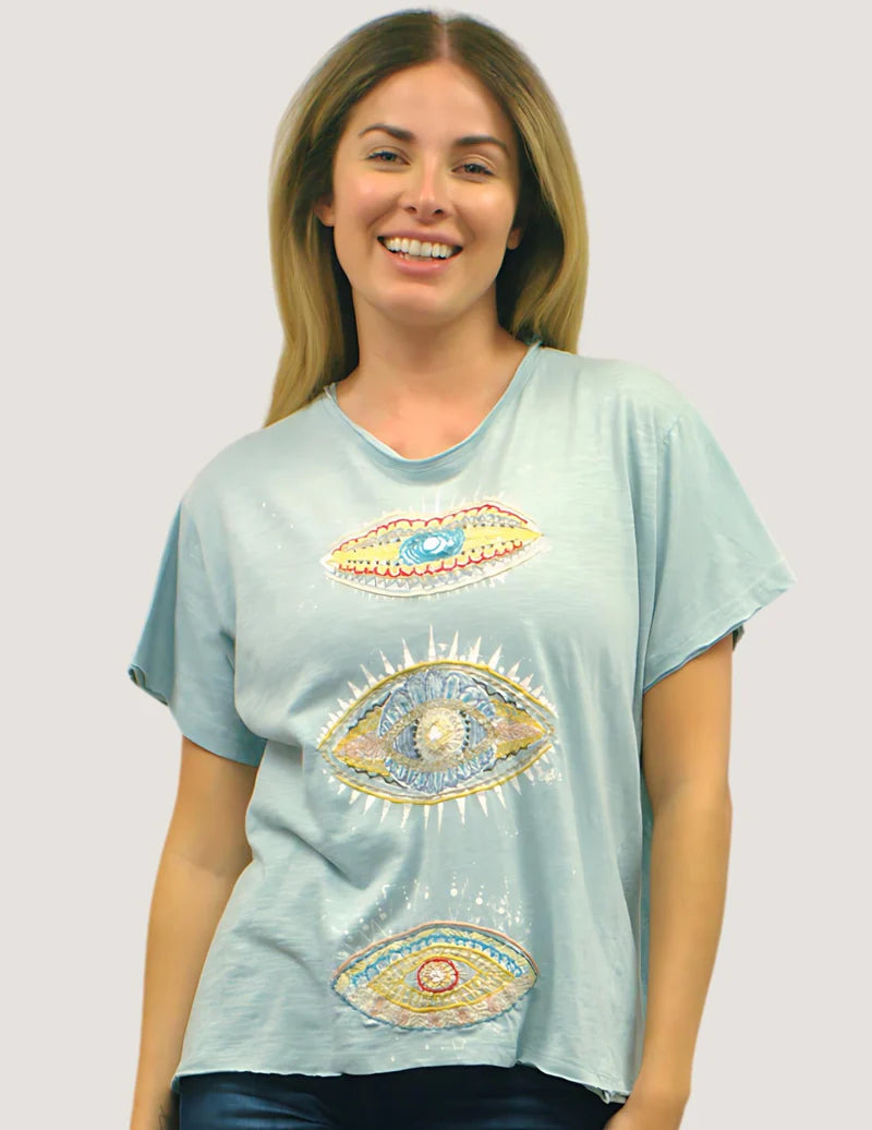 Ana Embroidered Tee