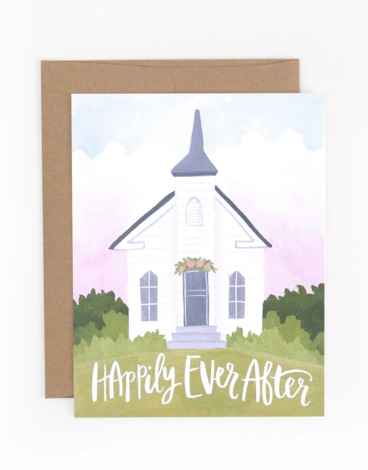 Wedding Chapel Greeting Card