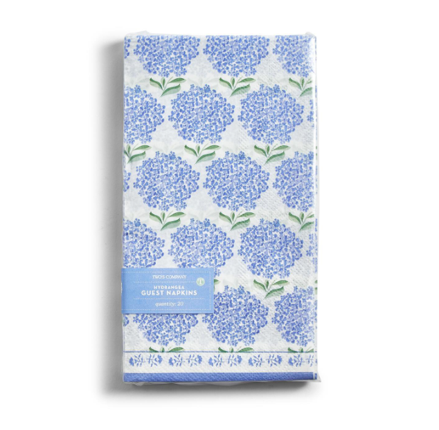 Hydrangea Guest Napkins
