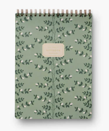 Climbing Vines Large Top Spiral Notebook
