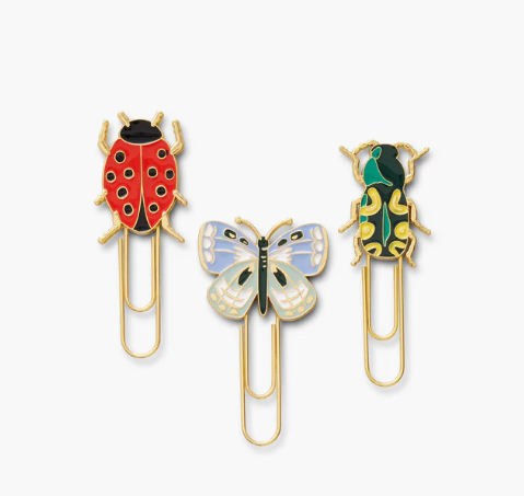 Curio Enamel Paper Clip Set