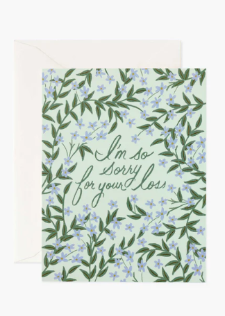 Laurel Sympathy Greeting Card