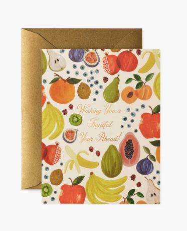 Fruitful Year Ahead Greeting Card