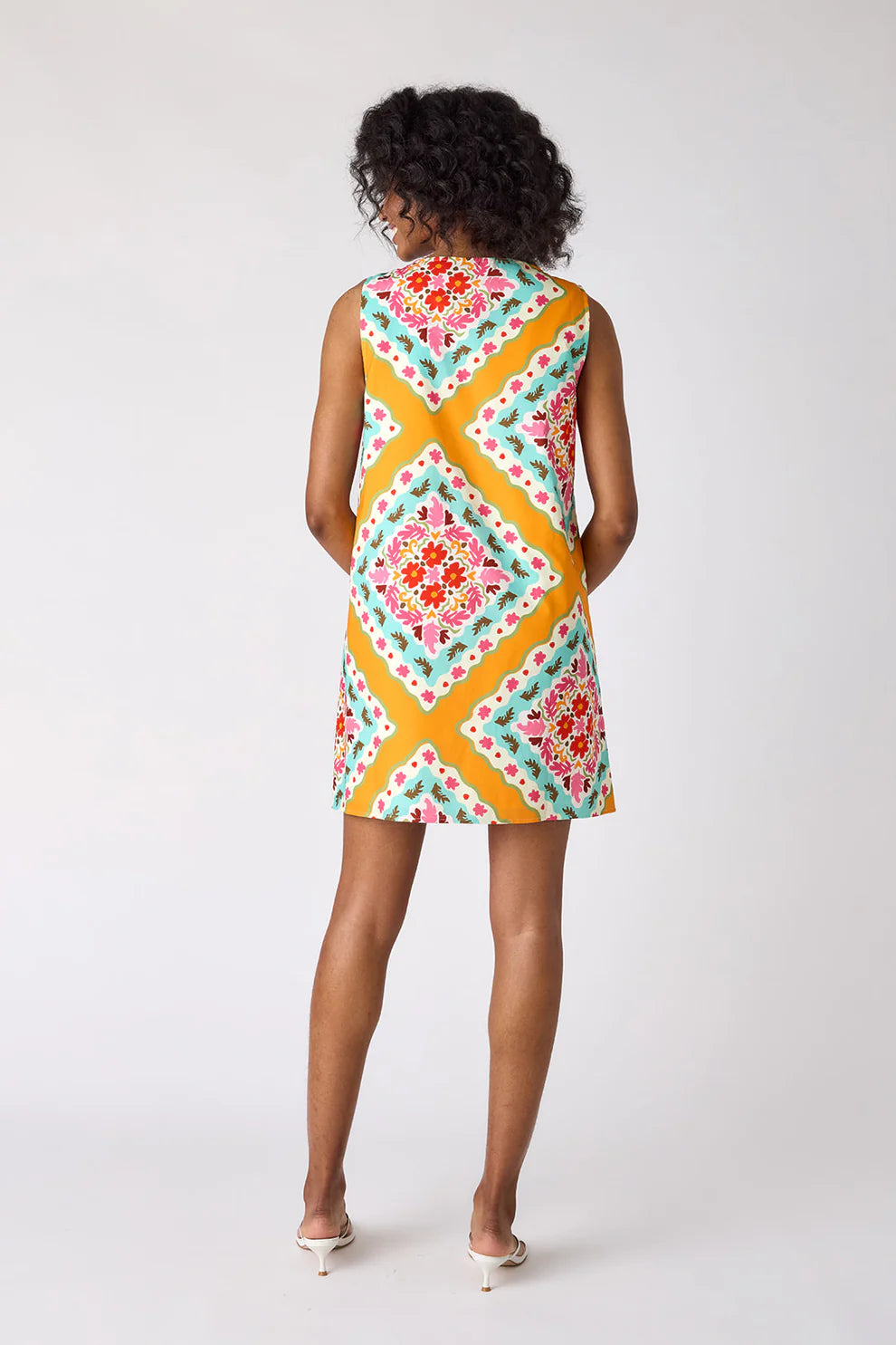 Zaire Dress - Tiles
