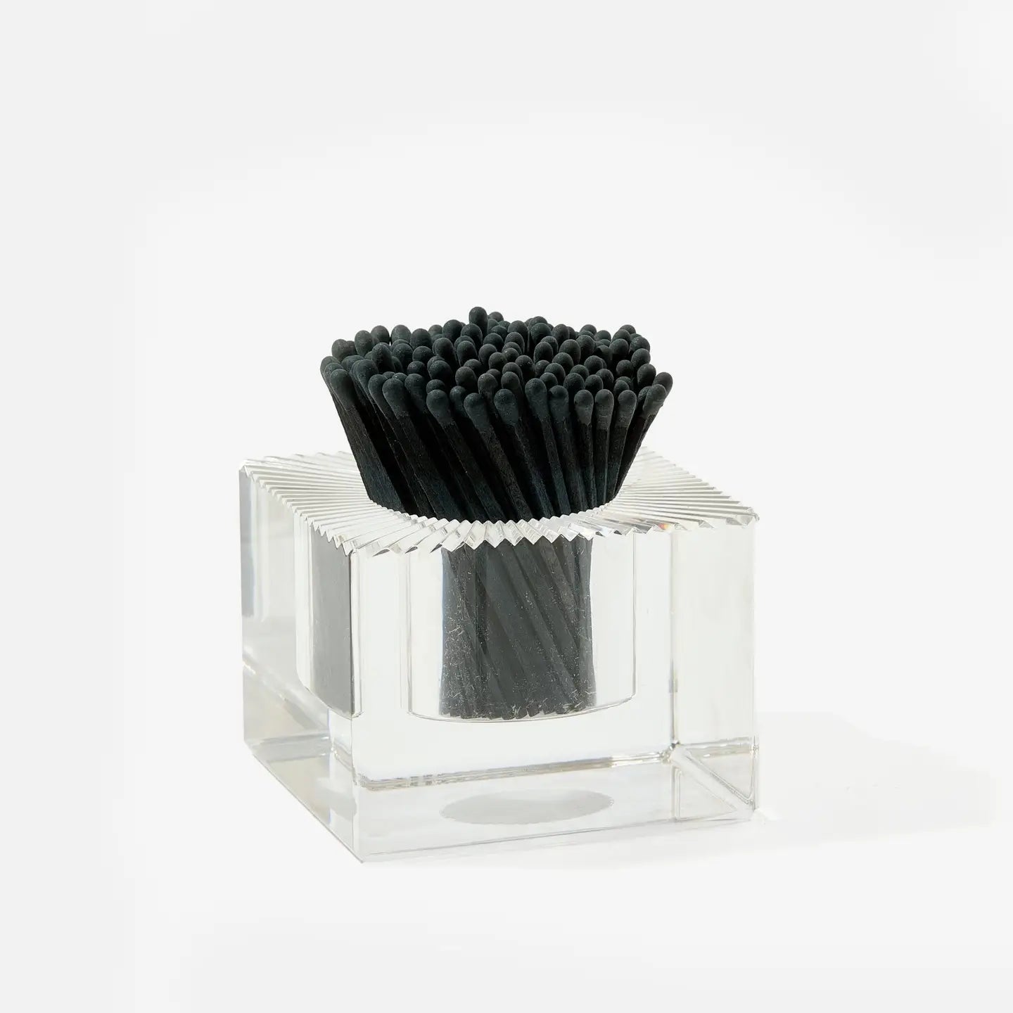 Square Acrylic Match Striker - Black