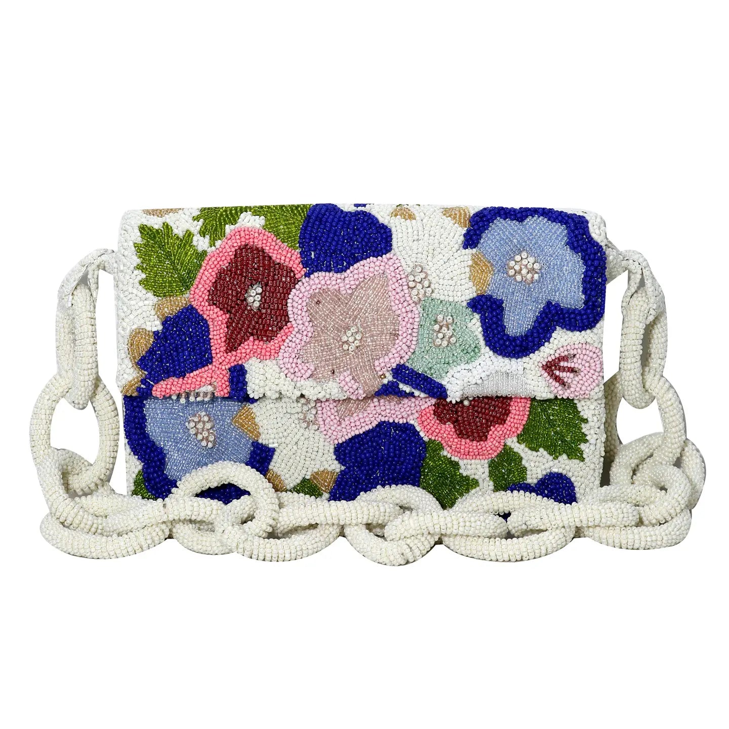 Shelby Floral Beaded Bag