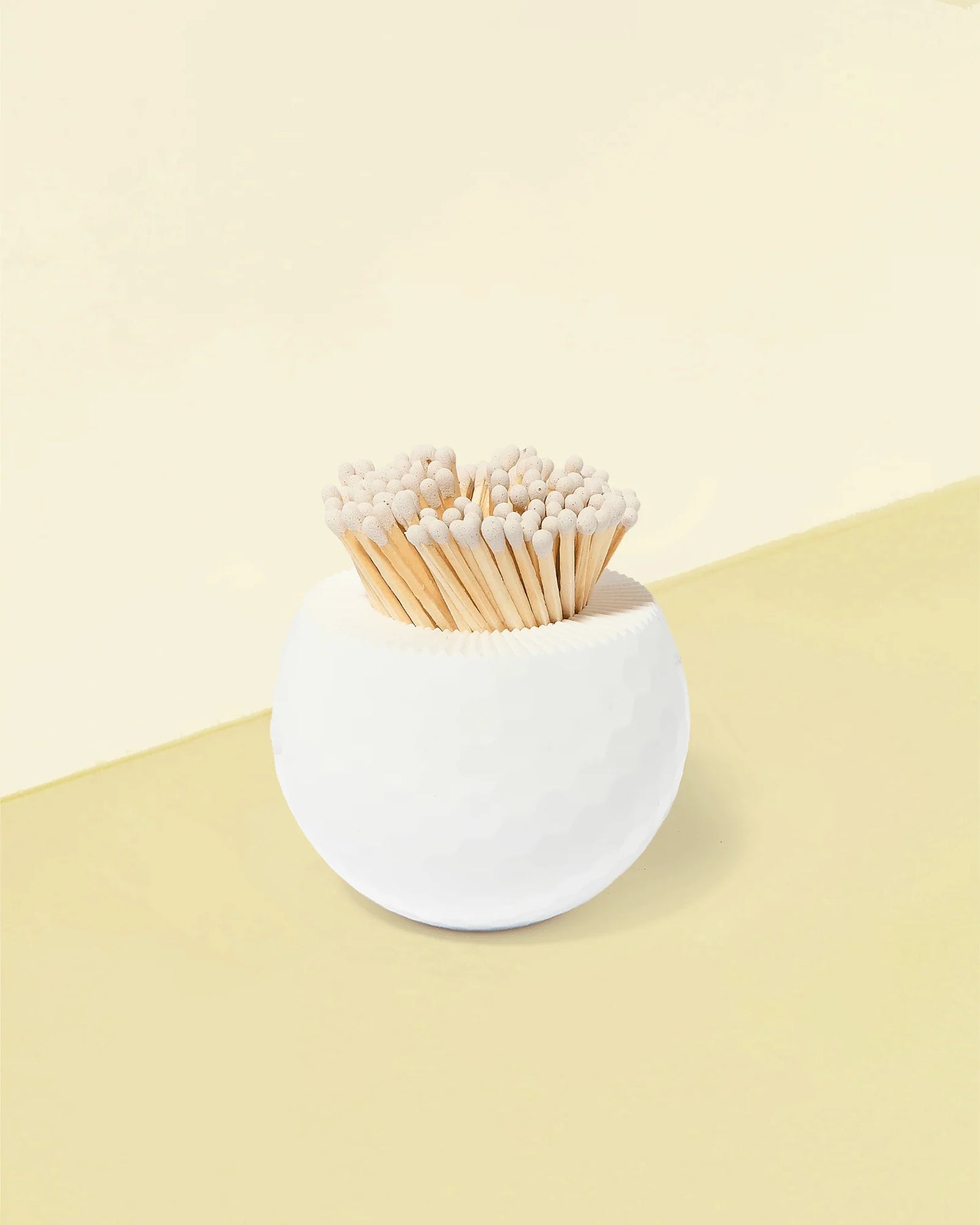 Golf Ball Match Striker - White