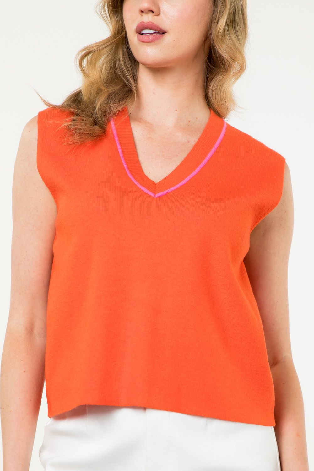 Josie Knit Sweater Vest