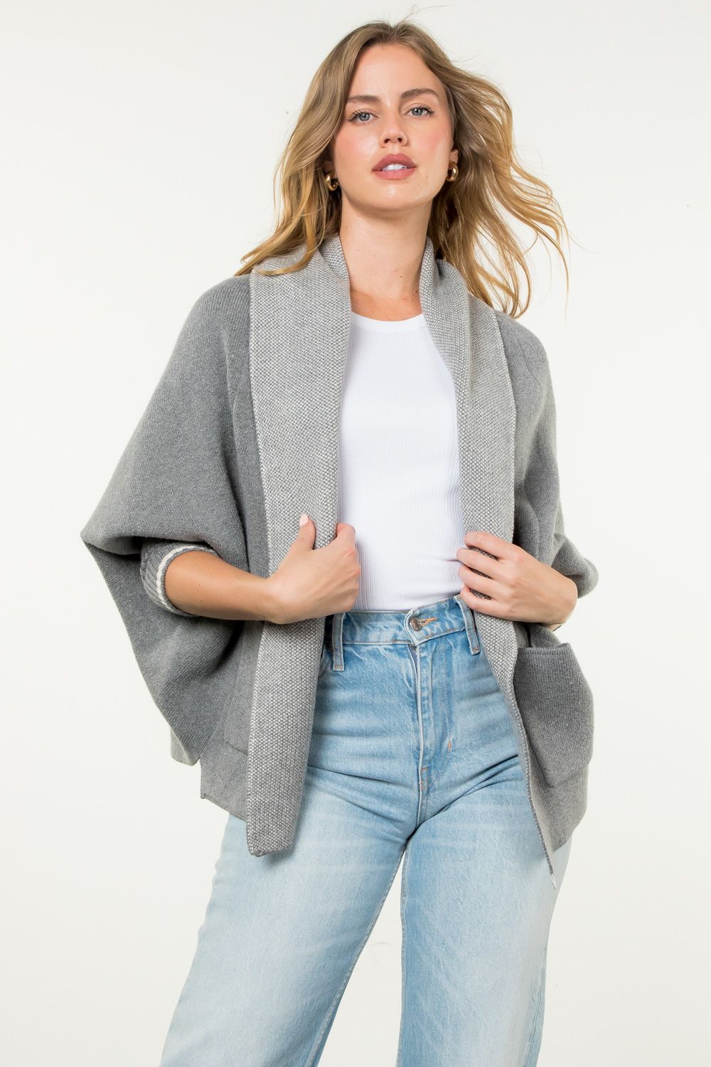Jo Jo Gray Cardigan