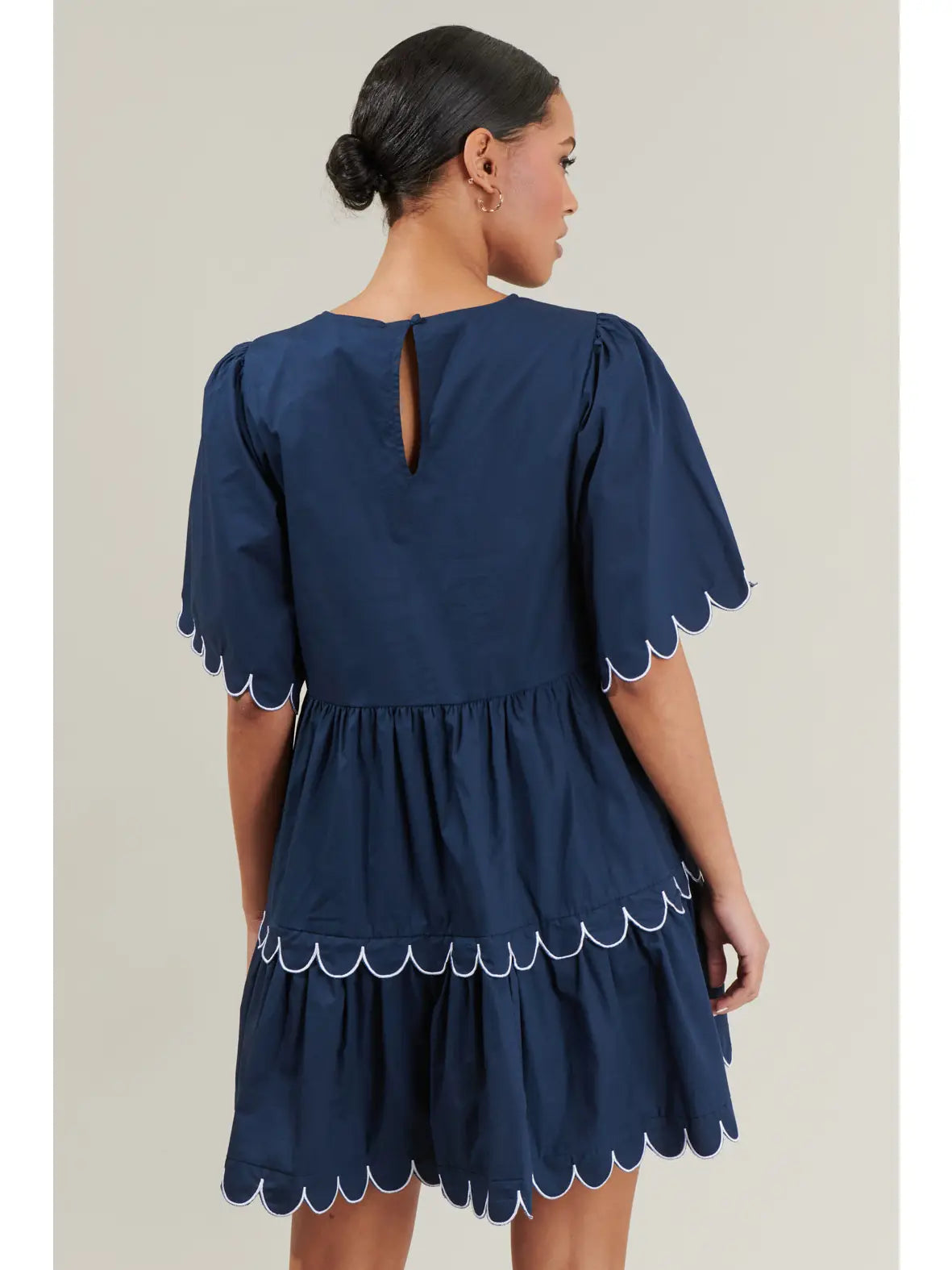 Jessie Navy Dress