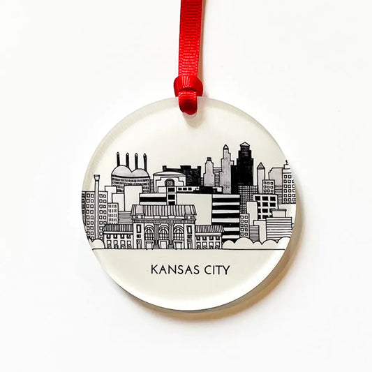 Kansas City Skyline Ornament