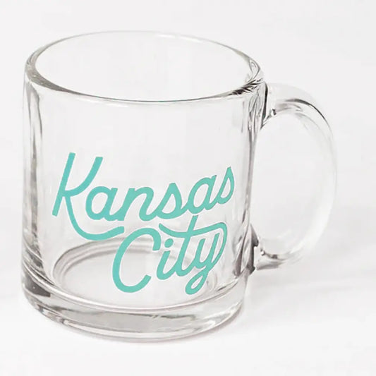 Kansas City Script Mug - Teal