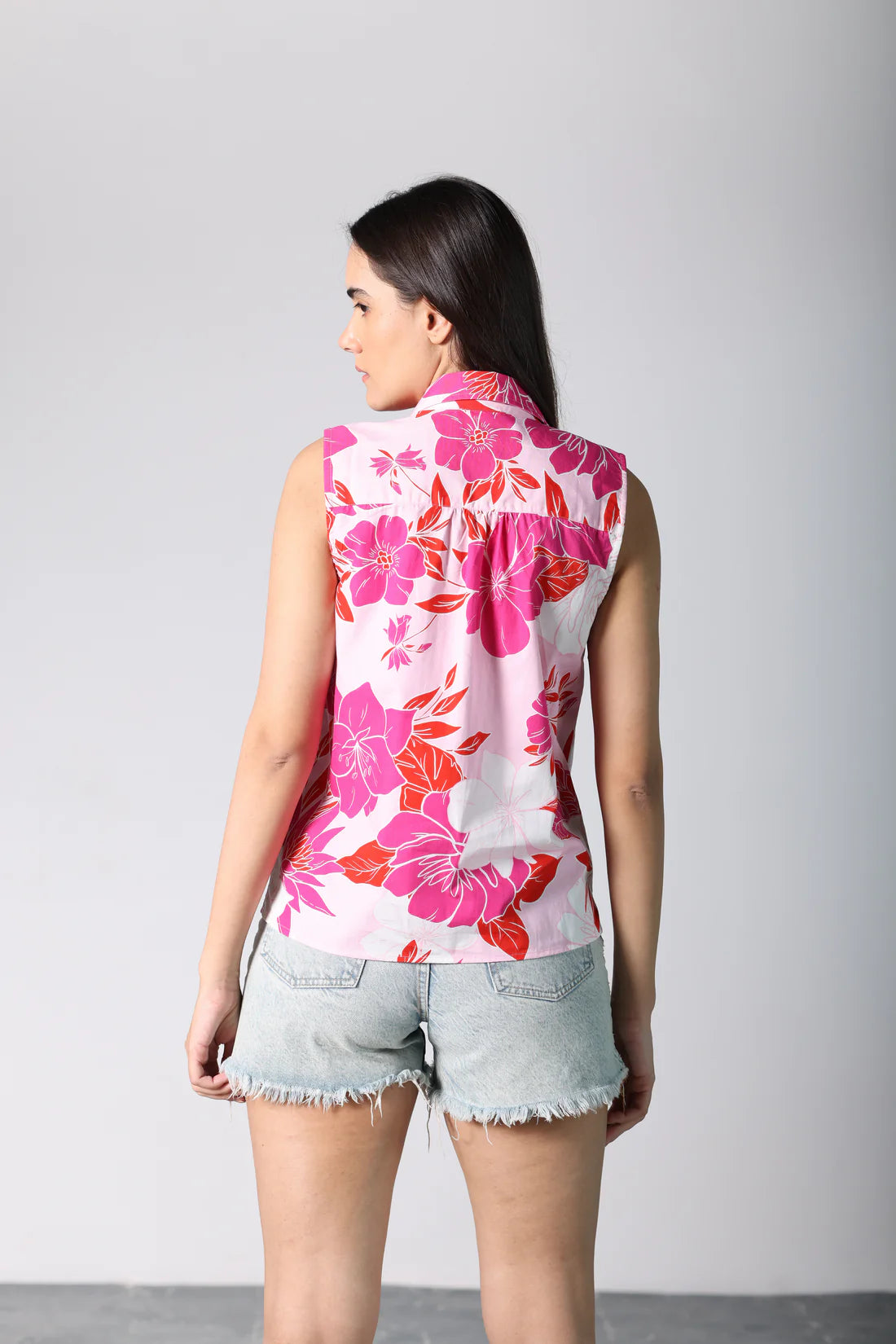 Lizzy Pink Floral Top