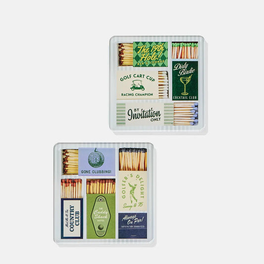 Golf Matchbox Coaster