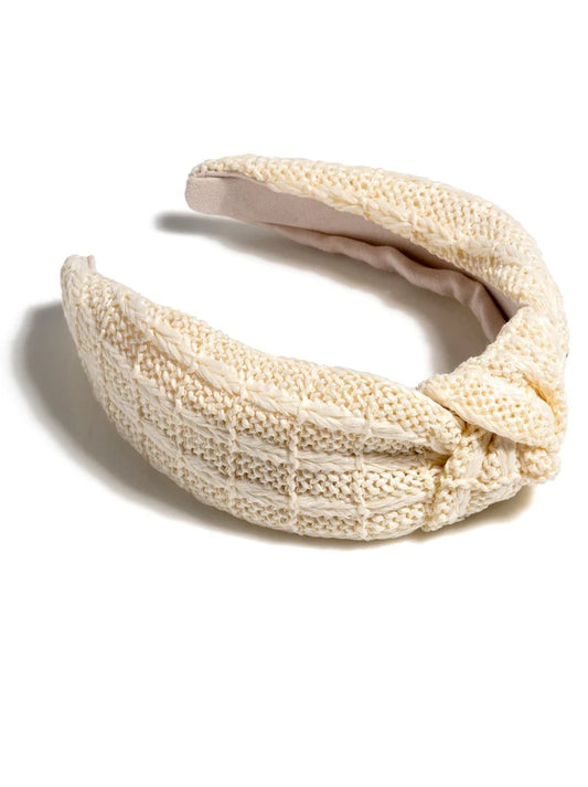 Neutral Knotted Headband