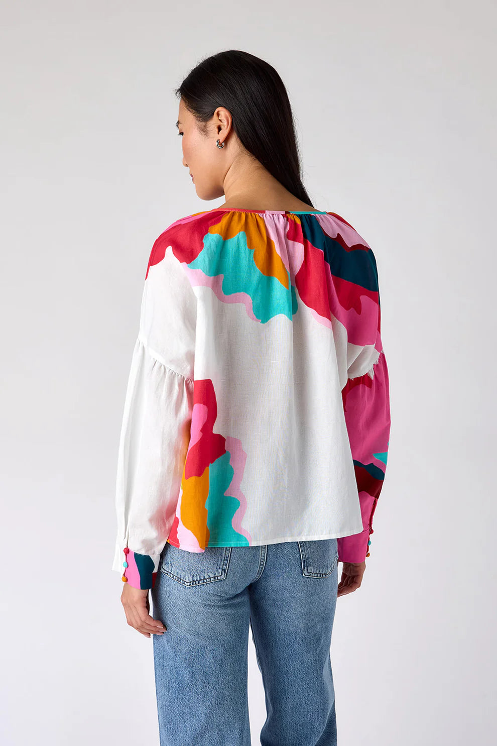 Bryleigh Top - Bold Bloom