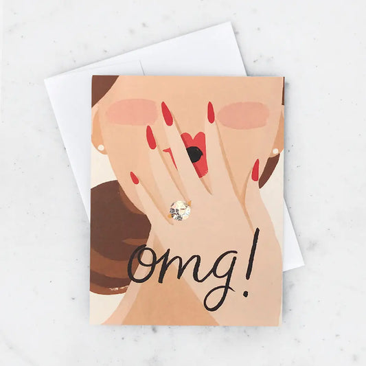 OMG Engagement Card